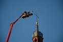 Bergung Sonnengruss Kirche Koeln Bahnhofsvorplatz P077